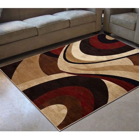 Tribeca Brownred Wall Decor Diy Living Room Home Dynamix Colorful Rugs