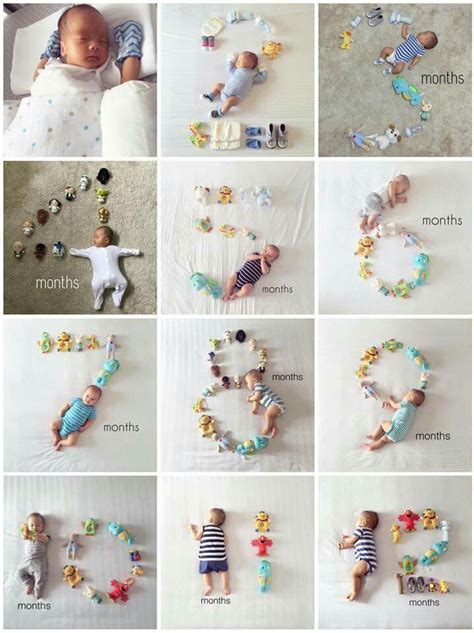27 Beautiful Baby Monthly Milestone Pictures To Inspire You Monthly