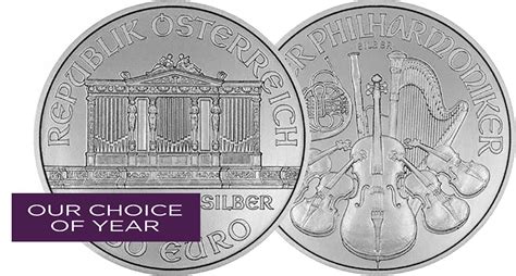1oz Silver Philharmonic Coins Minty Chard £2474
