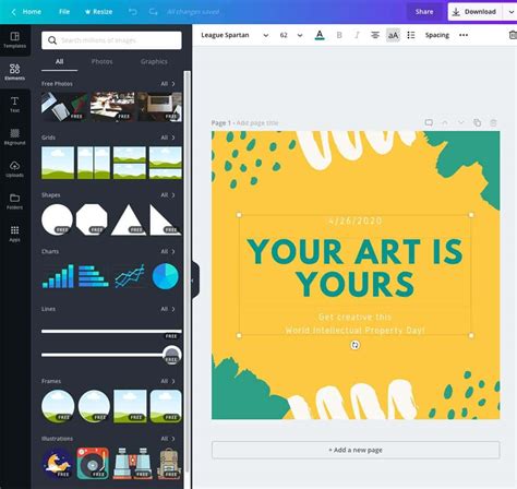 chortondesigns: Canva Graphic Design Download