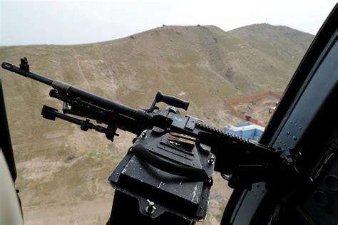 Potd Afghan Air Force Door Gunner Over Kabul The Firearm Blog
