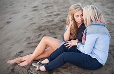lesbian beach san francisco engagement photography session couples blonde wedding marie sweet lgbtq weddings cute equally wed choose board nature