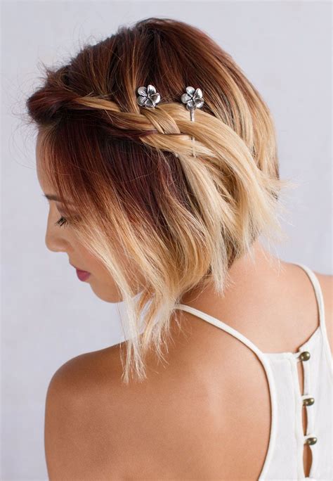 Set Of Bobby Pins Adorned With A Beautiful Hawaiian Flower Simply