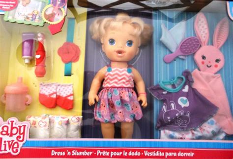 Exclusive Hasbro Baby Alive Dressn Slumber 13 Fun Accessories