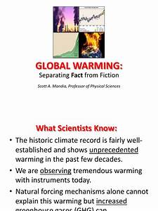 global warming fact or fiction essay