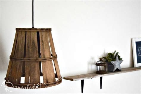 Turn An Old Basket Into A Hanging Lamp · How To Make A