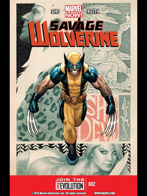 Savage Wolverine 2 Wolverine Comic Frank Cho Comic Book Superheroes