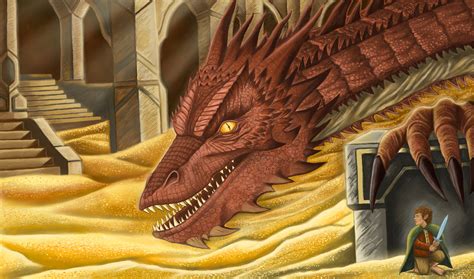 My New Artwork Dragon Smaug The Hobbit By Misterwayne1991 On Deviantart