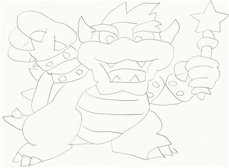 Paper Mario Bowser Lineart By Catcamellia On Deviantart