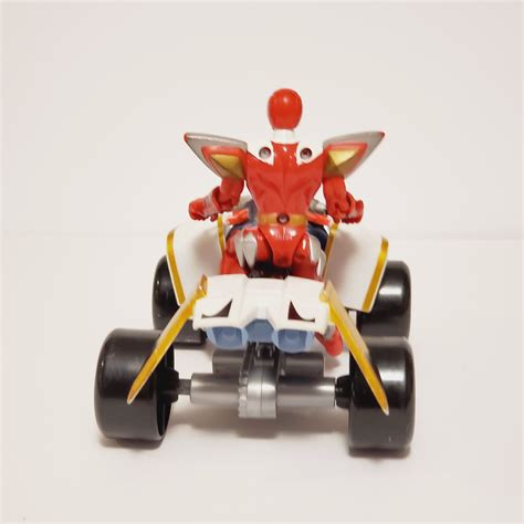 Power Rangers Mystic Force Quad Bike And Red Ranger Bandai Etsy