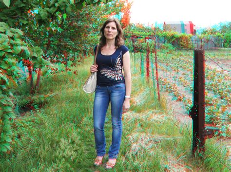 anaglyph 3d pictures my wife anaglyph 3d