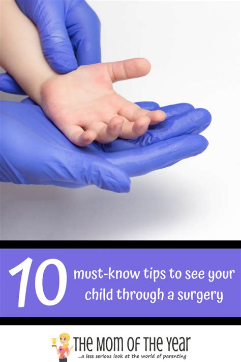 10 Childs Surgery Tips For A Smooth Experience The Mom Of The Year