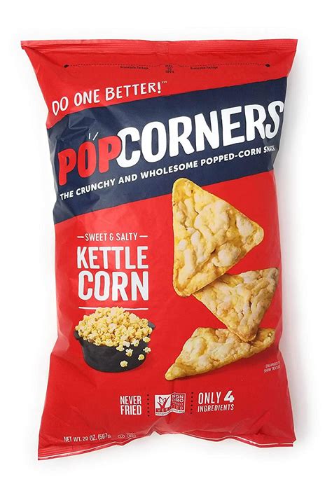Popcorners The Crunchy And Wholesome Popped Corn Snack Kettle Corn