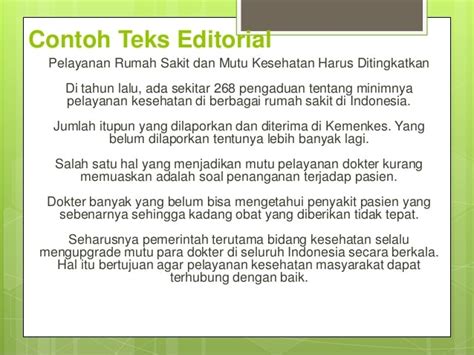 Teks Editorial : Pengertian, Contoh, Jenis, Fungsi, Isi Dan Strukturnya