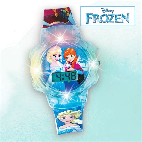 Disney Frozen Light Up Girls Watch Anna And Elsa Collections Etc