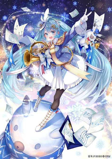 Snow Miku 2020 Honestly This Has Become One Of My Fave Snow Miku