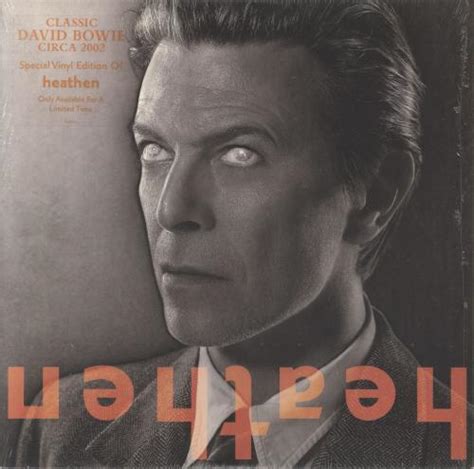 David Bowie Heathen Special Edition Stickered Shrink Us Vinyl Lp Album Lp Record 799161