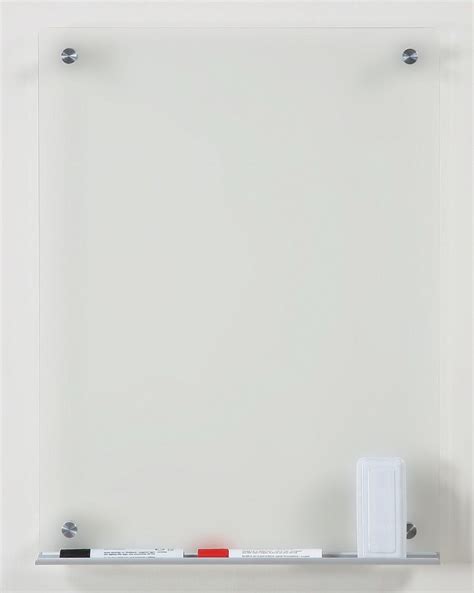 Frosted Glass Dry Erase Board 23 5 8 X 35 1 2 60 X 90 Cm Office Products