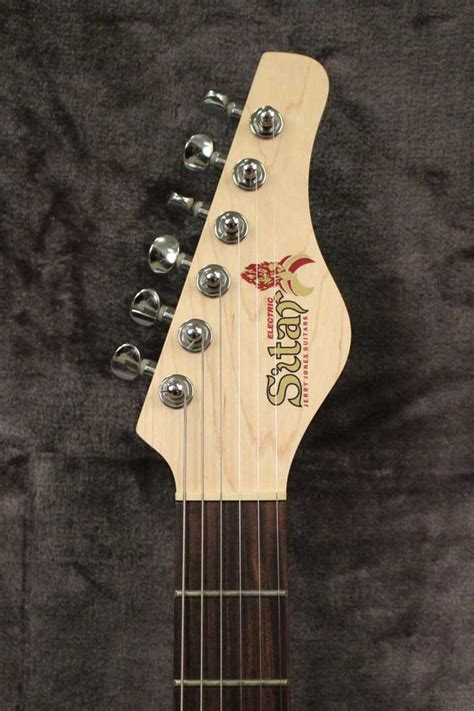 2001 Jerry Jones Master Sitar White Gator Guitars Electric Solid Body