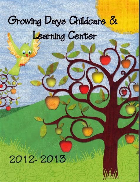 Growing Days Childrens Learning Center Yearbook Cover