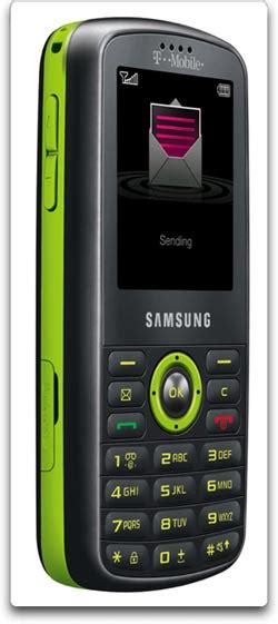 Samsung Sgh T Gravity T Mobile Lime Green Slider Style Cell Phone Full Qwerty Game Meow