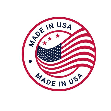 Premium Vector Made In Usa Vector Logo Badge