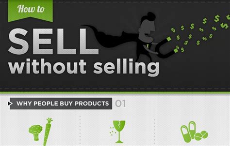 How To Sell Without Selling Infographic Visualistan