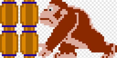 Funky Kong - Donkey Kong Pixel, Png Download - 620x310 (#3724358) PNG