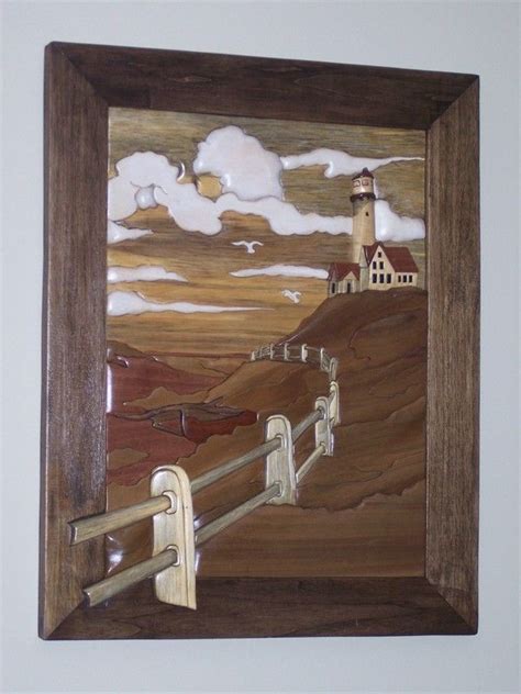 Lighthouse Wooden Projects Wooden Crafts Wood Carving Art Wood Art