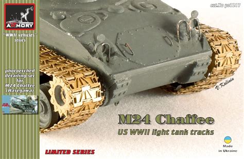 M Chaffee Tracks Armory Models Group Pe