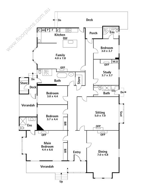 Floor Plan With Dimensions In Mm