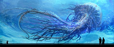 Giant Jellyfish 누 구 Mythical Creatures Art Jellyfish Art Fantasy