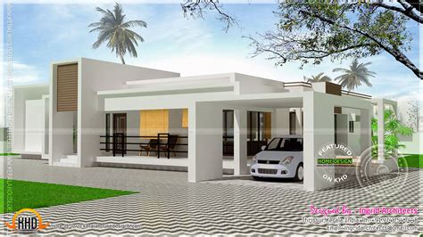 Single Floor Contemporary House Elevation Best Home Design