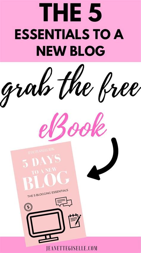 New Bloggers Starter Kit The 5 Blogging Essentials Blogging