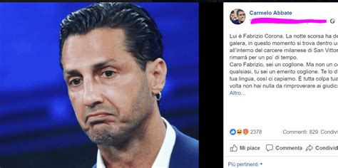 Fabrizio corona e quel messaggio a totti che sa di scuse: Fabrizio Corona in carcere: Carmelo Abbate commenta, Parpiglia risponde | Ultime Notizie Flash