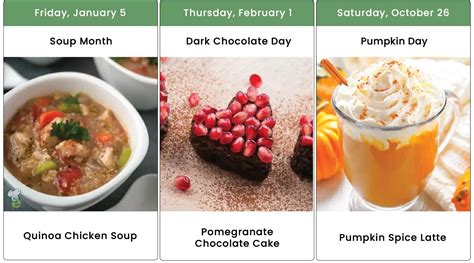 National Food Days Calendar 2024 Baldwin Publishing