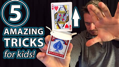 5 Awesome Magic Tricks For Kids Youtube