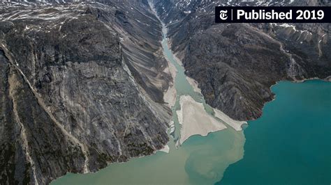 Melting Greenland Is Awash In Sand The New York Times