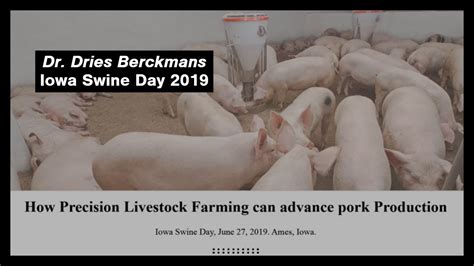 How Precision Livestock Farming Can Advance Pork Production Dr Dries