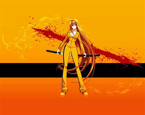 Online Crop Hd Wallpaper Orange Haired Female Character Holding