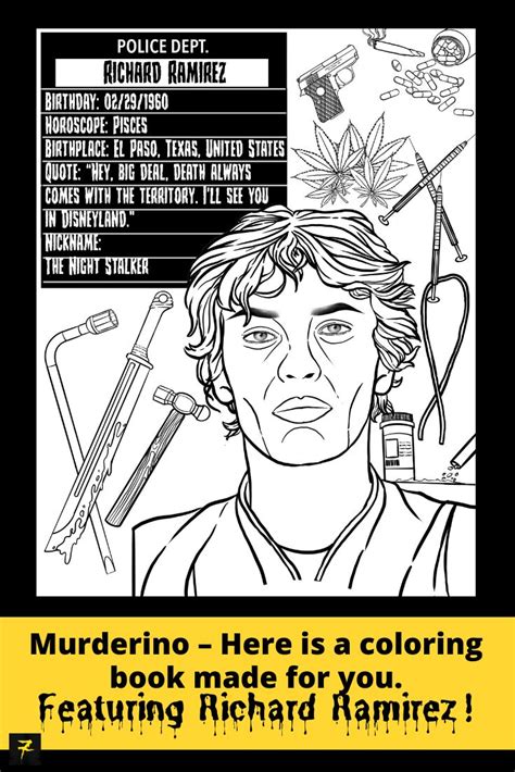 Pin On Serial Killer Coloring Pages