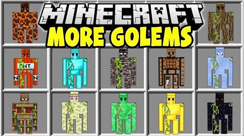Extra Golems Mod 11641152 Download Extra Golems Mod Minecraft