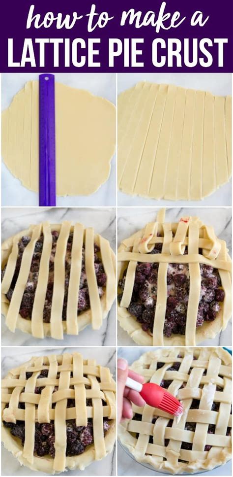 How To Make A Lattice Pie Crust Crazy For Crust Recipe Lattice