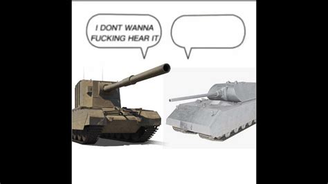 Stop Crying Bitch Meme Fv4005 And Maus Youtube
