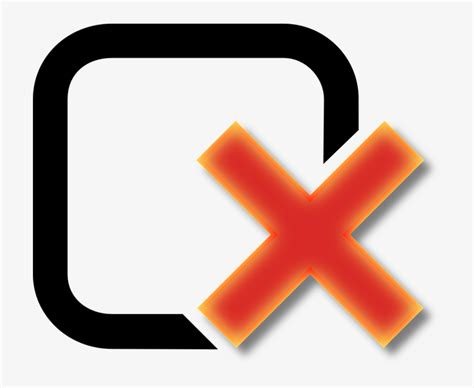 Checkbox Unchecked Cross Red Disapprove Delete Clip Art