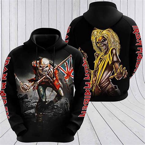 Iron Maiden Hoodies Ubicaciondepersonascdmxgobmx