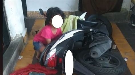 Heboh Bocil Nangis Di Dekat Honda Beat Yang Terjatuh Aksi Tak Terduga