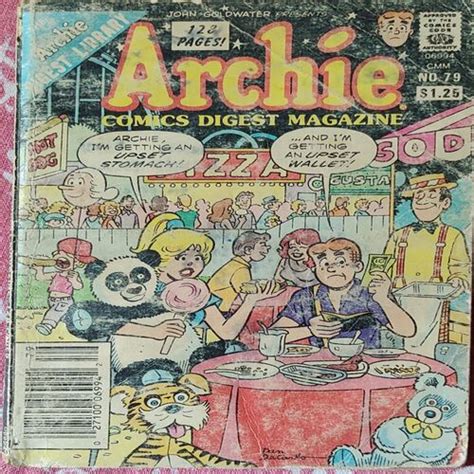 Archie Comics Digest Magazine Small Past Cart