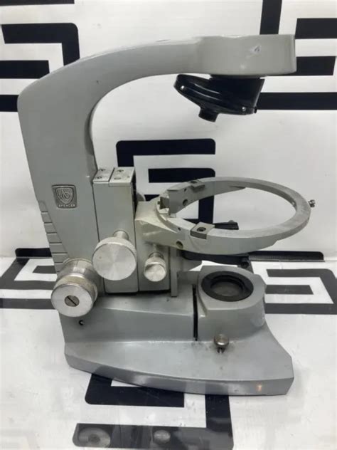 Vintage American Optical Ao Spencer Microscope Body With Turret Nose