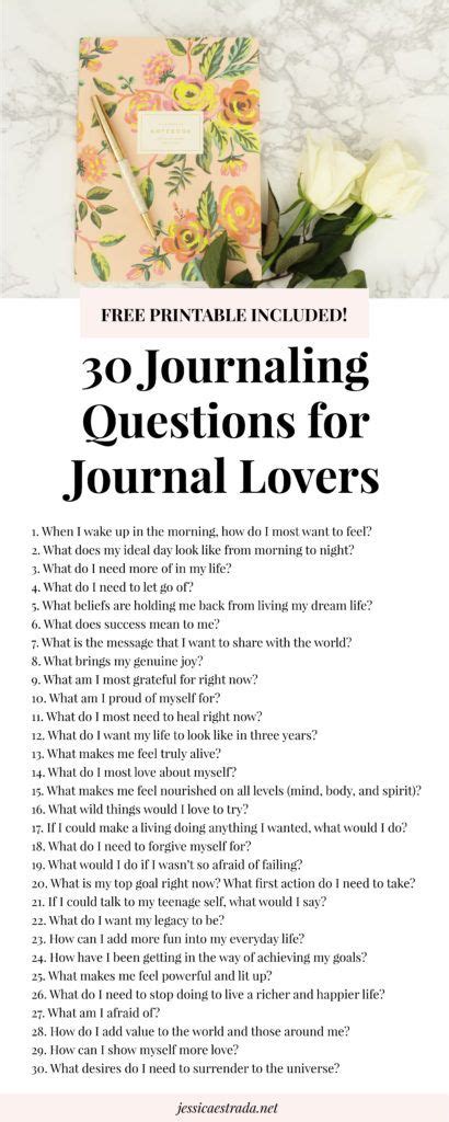 Okay, so you've started digital journal writing, but how good. How To Journal + 30 Journaling Questions For Major Self-Reflection — Jessica Estrada | Journal ...